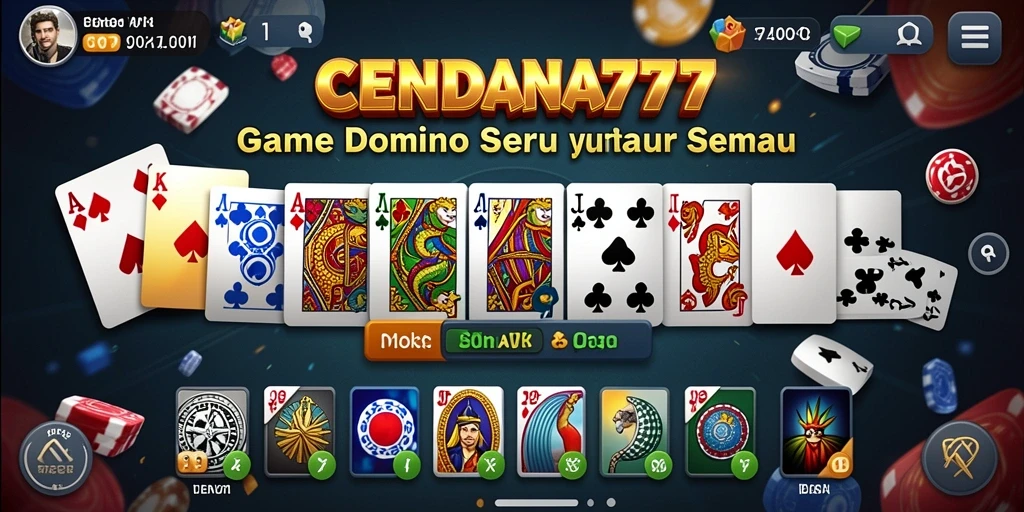 Tampilan gameplay seru dari CENDANA777 yang penuh strategi.