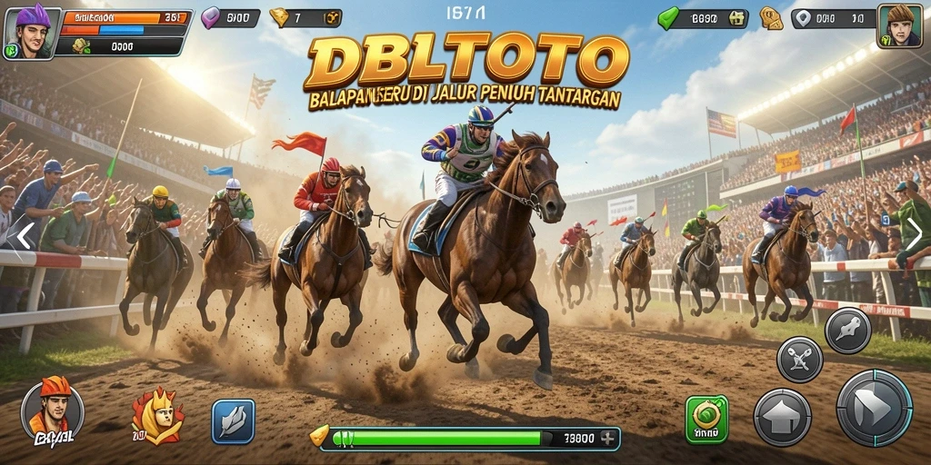 Gameplay Racing seru dengan berbagai kendaraan dan trek menantang.