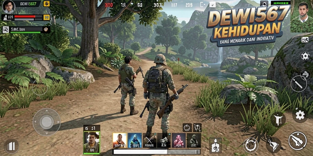 Tampilan gameplay DEWI567 yang menarik dan interaktif.