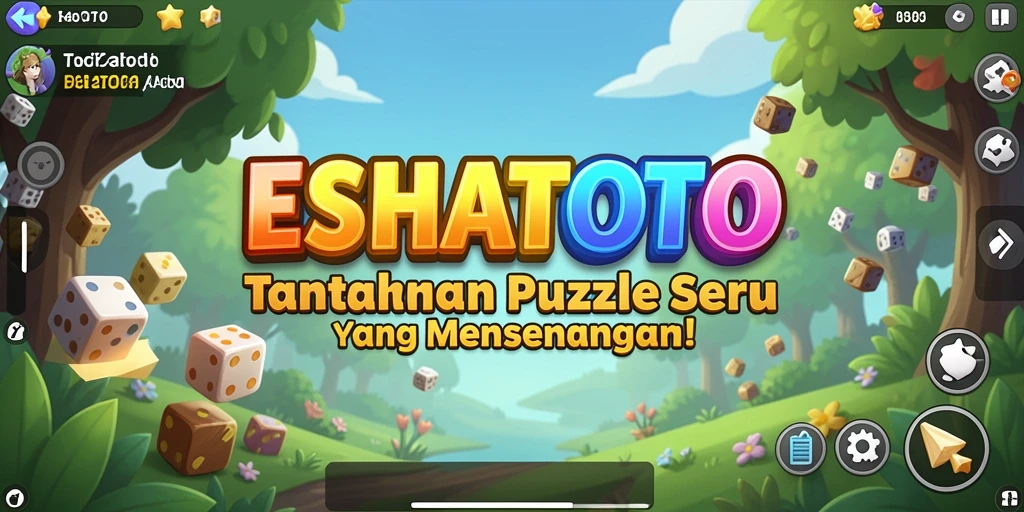 Tampilan gameplay ESHATOTO yang seru dan menantang.