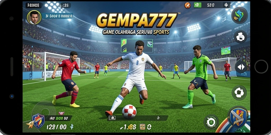 Tampilan menarik dari gameplay <strong>GEMPA777</strong> yang penuh aksi olahraga.