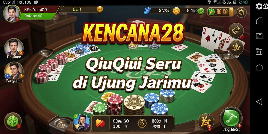 Tampilan gameplay menarik dari KENCANA28 dengan suasana QiuQiu.