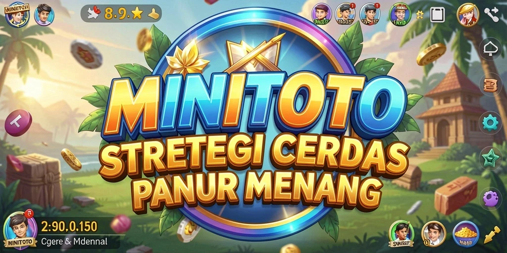 Tampilan menarik dari gameplay strategi MINITOTO.