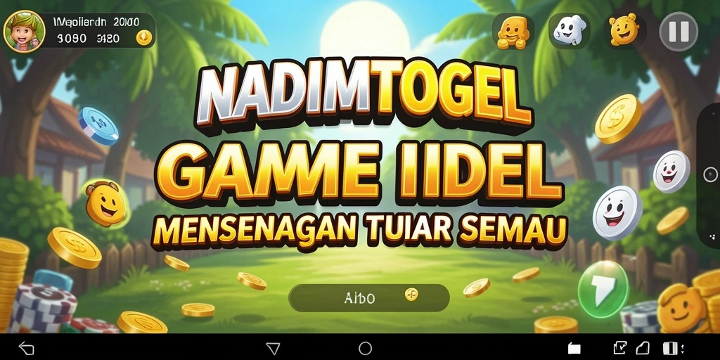 Tampilan gameplay NADIMTOGEL yang menyenangkan dan penuh warna.
