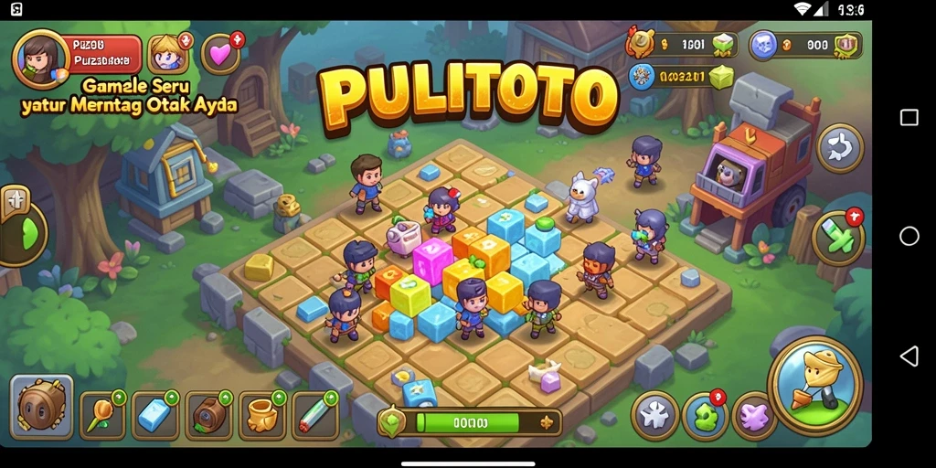 Tampilan gameplay <strong>PULITOTO</strong> yang menarik dan menantang.