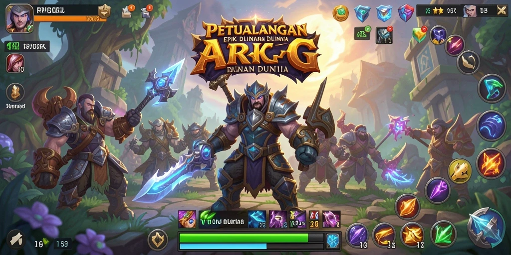 Tampilan aksi seru dari RP66 dengan pertarungan epik.