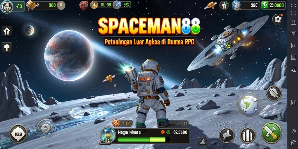 Gameplay SPACEMAN88 yang seru dan grafis luar angkasa yang menakjubkan.