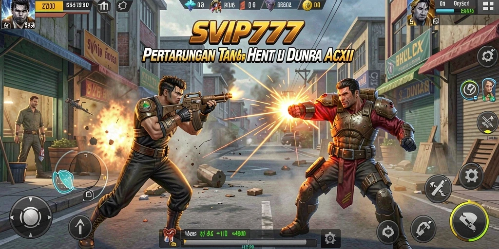 Tangkapan layar <strong>SVIP777</strong> menunjukkan pertarungan epik di arena aksi.