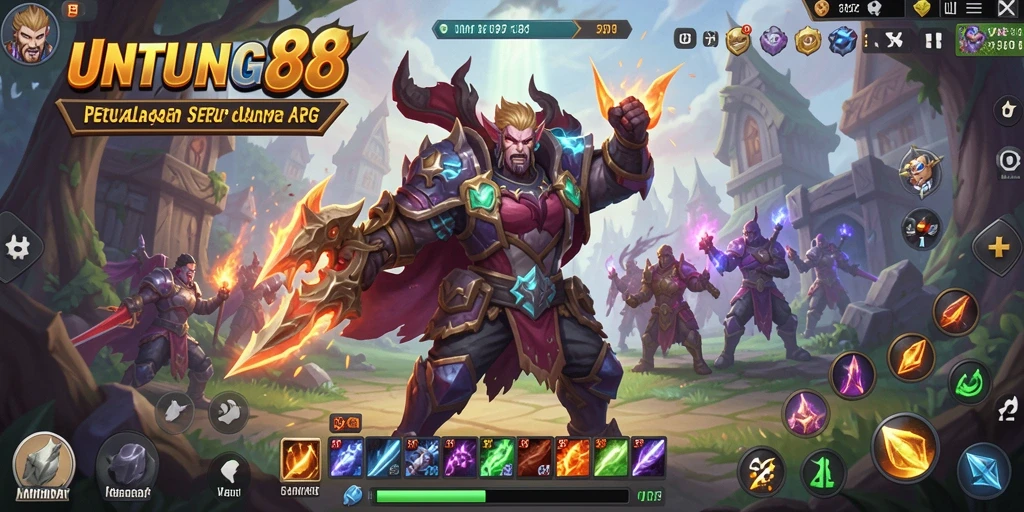 Tampilan gameplay seru dari UNTUNG88 yang penuh aksi.